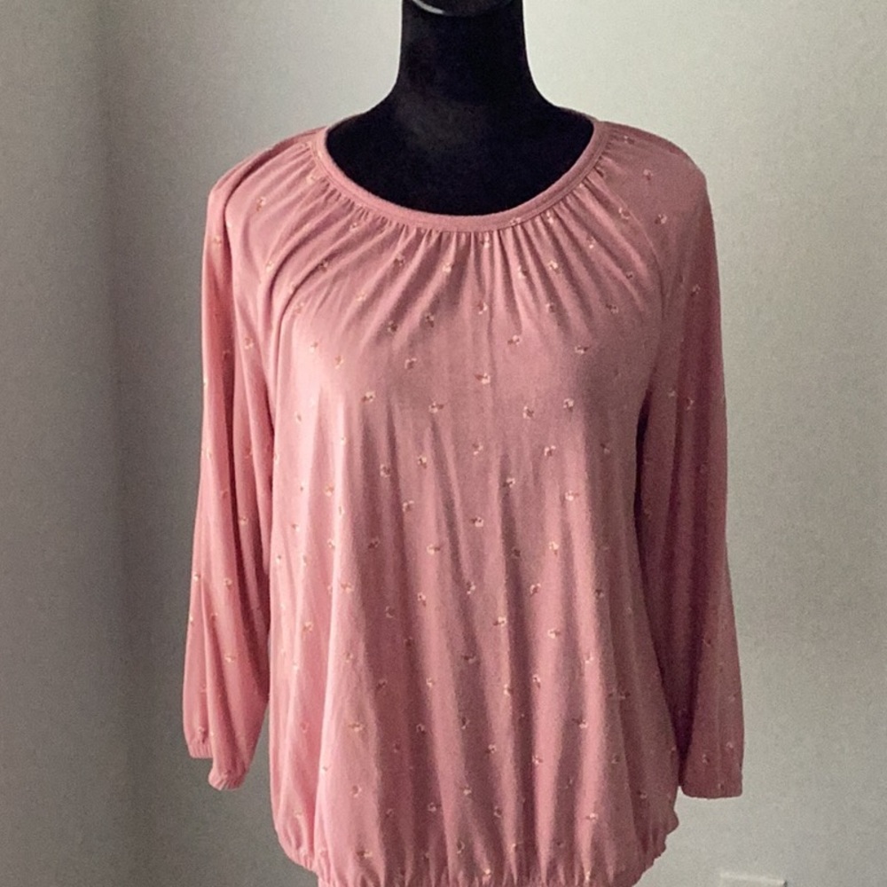 a.n.a 3/4 sleeve top